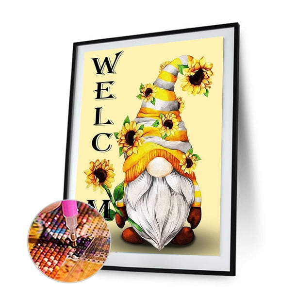 Cuadros Decorativos 5D DIY Taladro Redondo Completo Diamante Pintura Goblin Mosaico Rhinestone Dibujo Imagen DQrwqpou Nuevos Originales