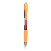 G-2 Retractable Gel Roller Pen orange, fine (pack of 12)