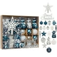 thumbnail image 5 of Hot6sl Liquidación de Ahorros de Verano Suministros para Decoración de Navidad, Caja de Dulces de Macarrones, Colgante de Bola Navideña de Plástico Pintado, Juego de 70 Piezas, 5 of 5