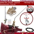 thumbnail image 1 of American Shifter  C6 Shifter Kit Chrome 16 in. E Brake Cable Trim Kit Dipstick for F224B, 1 of 1