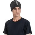thumbnail image 6 of for God So Loved The World John 3：16 Christian Beanie Hat Men Slouchy Skull Cap Women Knit Hat Hedging Hat Black, 6 of 8