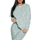 thumbnail image 3 of Conjunto de Pijama para Mujer Shendy Vendy Manga Larga Cuello Redondo con Estampado Transpirable, 3 of 4