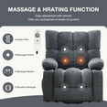 thumbnail image 4 of JONPONY Power Lift Recliner Chair Recliners for Elderly with Heat and Massage Recliner Chair for Living Room with Infinite Position and Side Pocket,USB Charge Port,Blue, 4 of 17