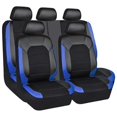 thumbnail image 1 of 5 Seater Car Seat Covers Set for OPEL Astra(2door, NonSlip Vehicle Cushion Breathable Protectors Front and Rear Full Set,A/Blue, 1 of 5