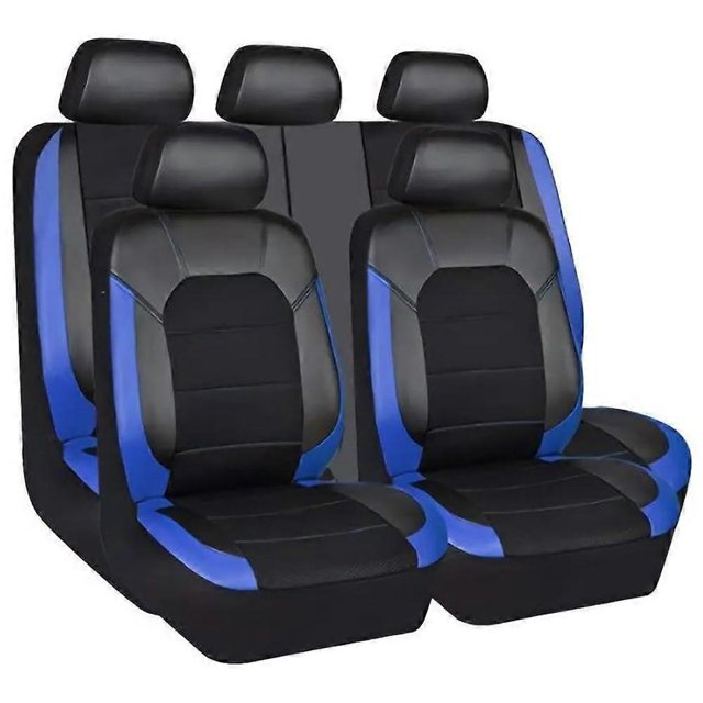 5 Seater Car Seat Covers Set for OPEL Astra(2door, NonSlip Vehicle Cushion Breathable Protectors Front and Rear Full Set,A/Blue