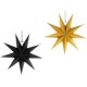 thumbnail image 1 of Estrella colgante de Navidad JanHm 2 piezas Papel 9 puntas, 1 of 5
