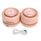 thumbnail image 1 of Ventilador de cuello USB multifunción silencioso ajuste de 3 velocidades potente ventilador de cuello portátil para viajes de camping al aire libre rosa, 1 of 10
