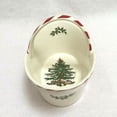 thumbnail image 5 of Spode Christmas Tree Candy Basket, 6.5-Inch Candy Bowl with Peppermint Handle for Holiday Snacks, Earthenware Christmas Gift, Festive Holiday Serveware & Holiday Display Bowl, Seasonal Décor, 5 of 6