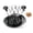 Black, variant on Chicken Shredder, Professional Chicken Breast Shredder Tool Twist with Transparent Lid for Chicken , Ergonomic Handle, Visible Meat Shredder, Non-Slip Design, BPA Free,Heat Resistant,Black