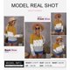 thumbnail image 2 of Jersey Dokotoo para mujer con cuello en V, color bloque hueco, amarillo S, 2 of 6