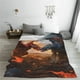 thumbnail image 5 of Balery Lava Dragon Manta de Felpa Suave y Acogedora – Cobija de Franela Aterciopelada para Cama, Lavable y Cálida para Sofá, Mascotas, Transpirable-50"x40", 5 of 7
