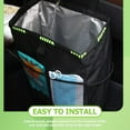 thumbnail image 2 of Qiysamall 2-Pack Car Storage Bags with Trash Bin and Toy Organizer, Hanging Seat Back Storage for Vehicles, 2 of 6