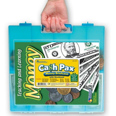Learning Resources Cash Pax Money Briefcase, 950