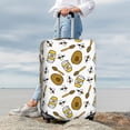 thumbnail image 4 of Uemuo Honey Printed Washable Luggage Cover - Fashion Suitcase Protector Fits 18-32 Inch Luggage -Medium, 4 of 9