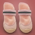 thumbnail image 6 of Pnellth 4Pcs Pet Shoes Fastener Tape Closure Knitted Washable Anti- Soft Texture Feet Protection Waterproof Dog Shoes Dog Accessories, 6 of 7