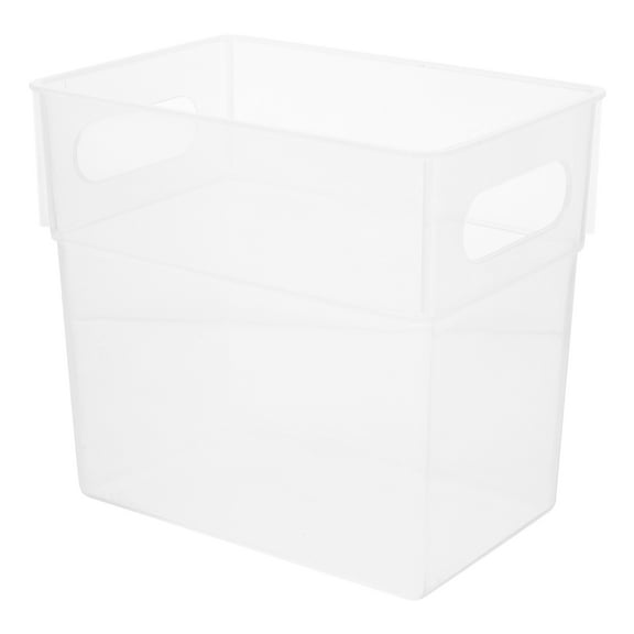 TABLZONE Plastic Trash Bin with Wide Opening, Compact Garbage Container for Bedroom, Desk, Office, and Home Use
