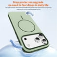 thumbnail image 6 of Magnetic Case For IPhone 17 Pro Max (6.9"),Compatible With MagSafe,Heavy-Duty Shockproof, Electroplated Dual Color Magnetic Phone Cover,Green,For iPhone 17 Pro Max, 6 of 9
