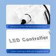 thumbnail image 4 of Tuya WIFI DC12V 24V LED Strip Waterproof Controller IP68 Rain-Proof with Tuya Voice Remote Control RGBW,1 * controler 1 * Remote Control, 4 of 5