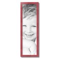 thumbnail image 2 of ArtToFrames 8" x 27" Pink Picture Frame, 8x27 inch Pink Wood Poster Frame (WOM-4431),  Pack, 2 of 8