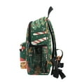 thumbnail image 4 of FORMRS School Backpack with Front Zippered Pocket 12" Student Travel Daypack, Brown Christmas Gingerbread, 4 of 6