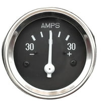 RAParts 70275840 Ammeter Gauge w/ Chrome Bezel Fits Massey Ferguson TO35 35 50 65 85 165