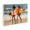 thumbnail image 4 of Stupell Industries Surfboard Kids Friends Sports Painting Unframed Art Print Wall Art, 19 x 13, 4 of 8