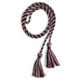 thumbnail image 2 of Endea Graduation Single Graduation Honor Cord Maroon/White, 2 of 4