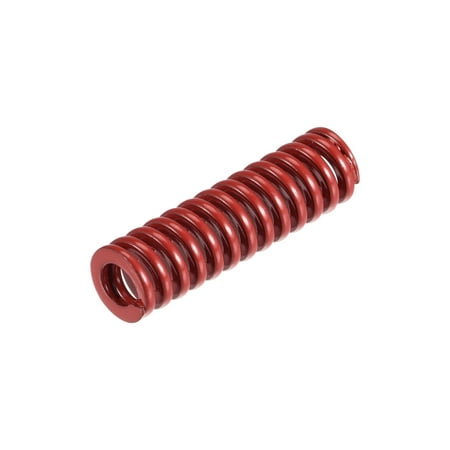 

Die Spring 8mm OD 30mm Long Stamping Medium Load Compression Red