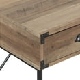 thumbnail image 7 of AGHDECO Brunei 3-Drawer Modern Engineered Wood Writing Desk in Rustic Oak, 7 of 7