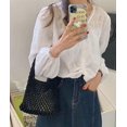thumbnail image 2 of Kukuzhu Handwoven Hobo Bag for Women Bucket Bag Cotton Rope Crochet Totes Hollow String Handbags Summer Beach Purses, 2 of 4