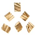 thumbnail image 1 of Uttermost Pages Flottantes Décor Mural Contemporain en Fer Doré (Ensemble de 6), 1 of 6