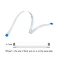 thumbnail image 4 of Uxcell 11.81'' 14 Pins FFC FPC Flat Flexible Cable(A Type) for LCD Laptop Plastic White 5pcs, 4 of 5