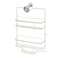 thumbnail image 4 of iDesign Wide Hanging 2-Tier Shower Caddy with Hooks - Storage for Shampoo, Conditioner, Body Wash, Razors, and Bar Soap, 4 of 4