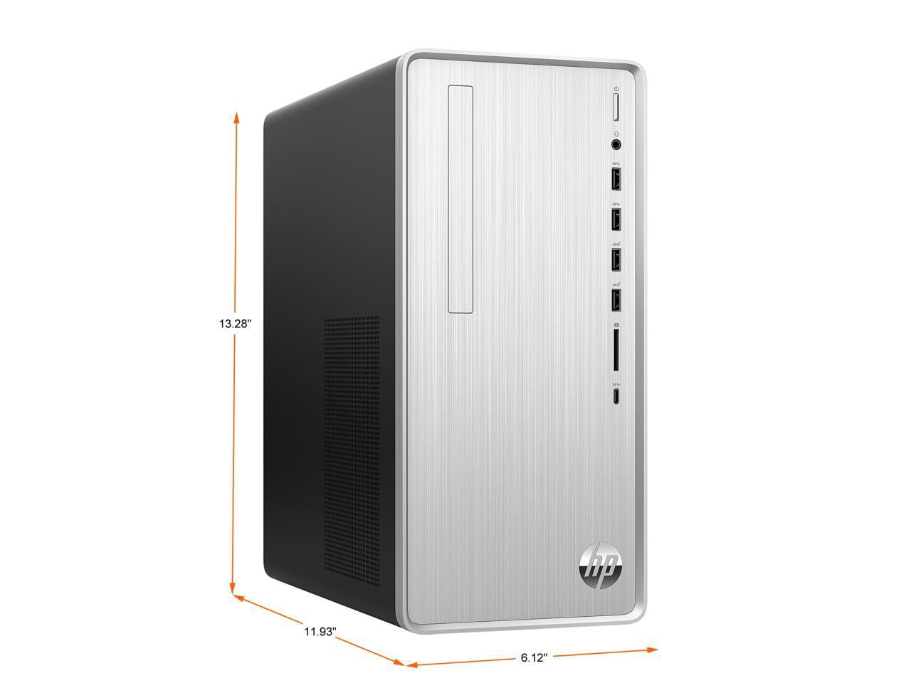 HP Pavilion Desktop Computers, Ryzen 5 5000 Series, 12GB, 512GB SSD, 318H6AA#ABA