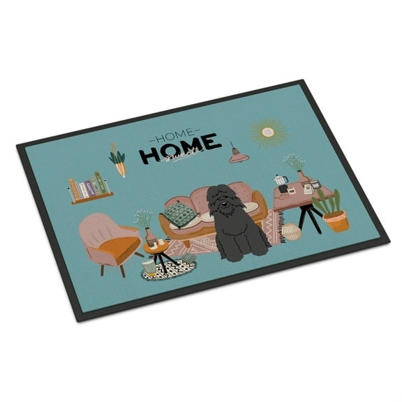 Bouvier des Flandres Sweet Home Indoor or Outdoor Mat 18x27 CK7919MAT