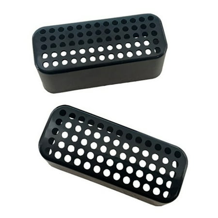 

Vervmczn Car Under AC Heat Floor Conditioner Vent Outlet Grille Cover for Explorer ST 2020 2021 Accessories