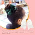thumbnail image 4 of Qarigey Banda para el cabello grande Nudo de lazo Adornos de goma elástica Soporte de cola de caballo sin enganches ajustable Bobbles Scrunchies sin Type1 NO1, 4 of 6