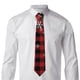 thumbnail image 5 of Balery Red Buffalo Plaid Corbata Clásica de Seda para Hombre, Corbata Tejida Jacquard, Corbatas Formales para Negocios y Bodas, 5 of 7