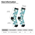 thumbnail image 5 of Yiaed Cartoon Funny Goose Print Great elasticity Crew Socks Sports socks for Men and Women, 5 of 5