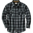 thumbnail image 4 of Legendary Whitetails Men's Navigator Fleece Button Up Long Sleeve Plaid Clothing for Men, Casual Heavyweight Warm Flannel, 4 of 5