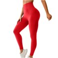 thumbnail image 2 of Wycnly Womens Leggings Yoga Legging for Women High Waist Stretchy Lightweight Sports Workout Pants Ladies Solid Slim Fitness Gym Legging Long Pants Fall, 2 of 5