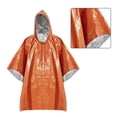 thumbnail image 4 of First Aid Raincoat Long Thickened Reflective Windproof Hiking Raincoat, 4 of 8