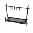 thumbnail image 2 of Estante colgante para utensilios de cocina de camping, soporte portátil multifuncional y resistente. S, 2 of 9