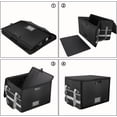 thumbnail image 4 of Black Fireproof Lockable File Box – Collapsible Portable Organizer with Zipper, Pockets & Handle, Safe Storage for Hanging Letter/Legal Folders (Home & Office Use), 4 of 4