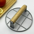 thumbnail image 3 of RENACLIPY Burger Smasher Tool Aluminum Compact Kitchen Press for Home Cooking and Grilling, 3 of 5