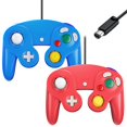 thumbnail image 1 of Gamecube Controller, XYCCA Wired Controller Gamepad Compatible with XYCCA XYCCA /GameCube - Enhanced (Blue & Red), 1 of 6