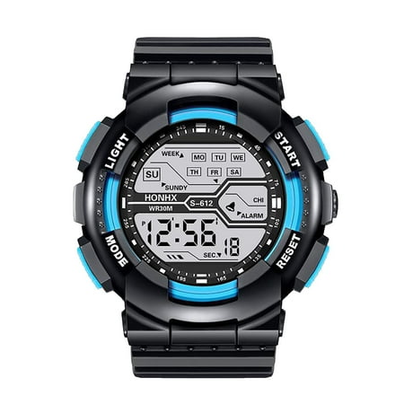 Bemona Sport Watch Luxury Mens Digital LED Watch Date Sport Men Outdoor Electronic Watch Sport Watch