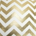 thumbnail image 4 of Rizzy Home Chevron 18" x 18" Poly Filled Pillow with Cotton Cover-Gold, 4 of 5