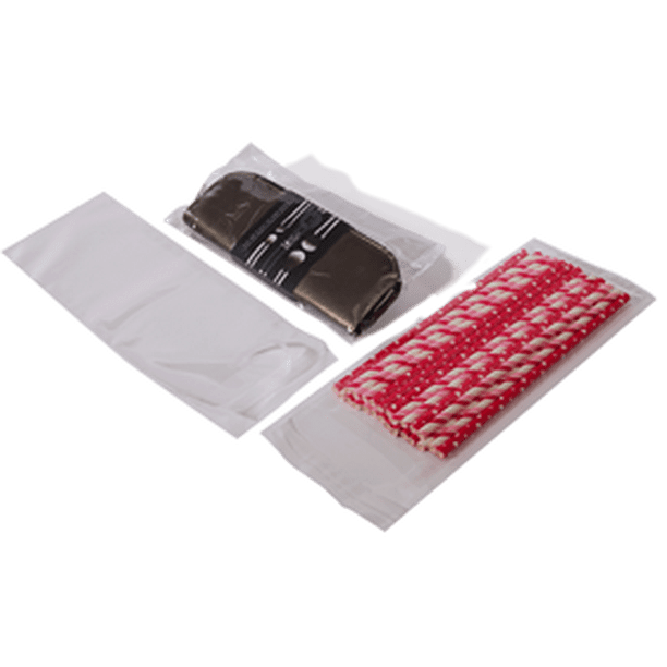 Resealable Lip & Tape Polypropylene Bags, 4.125" X 9.5", Clear 1.6 mil