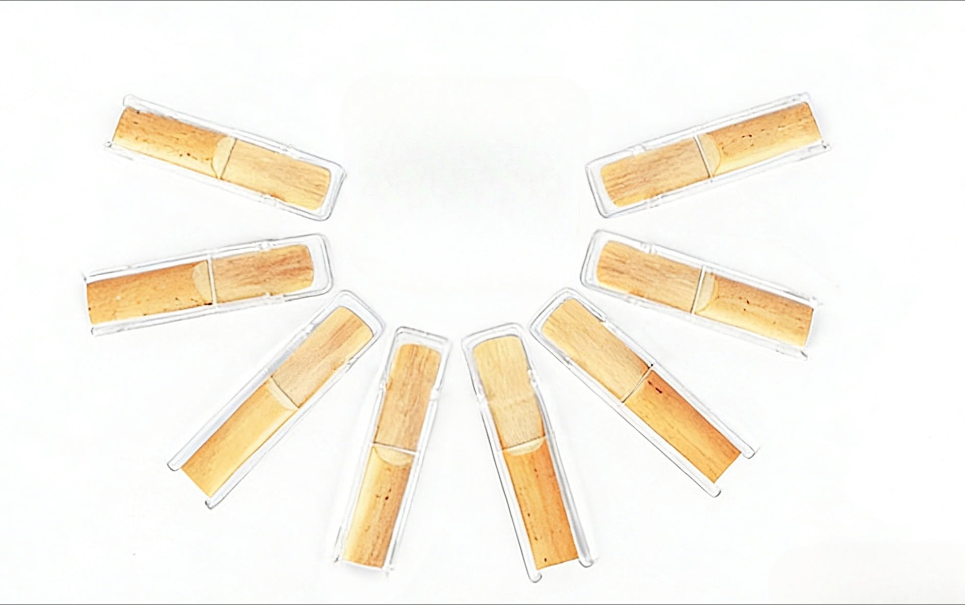 Tenor Saxophone Reeds | Strength 2.5/3.0 | Box of 10 | Premium Cane Reeds for Consistent Tone & Reliable Response